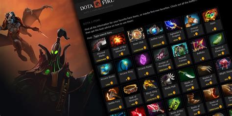 DOTA 2 Items :: DOTAFire Items and Build Guides for DOTA 2.